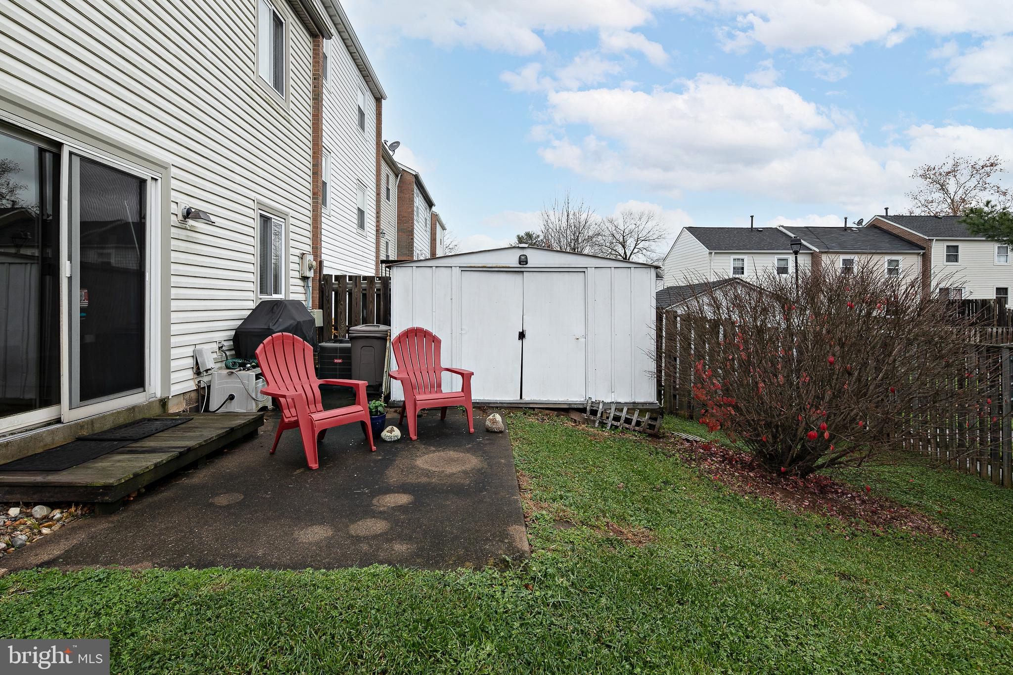 7529 Remington Road Manassas, VA 20109 - Photo 23 of 25 Patio with fully fenced backyard and shed