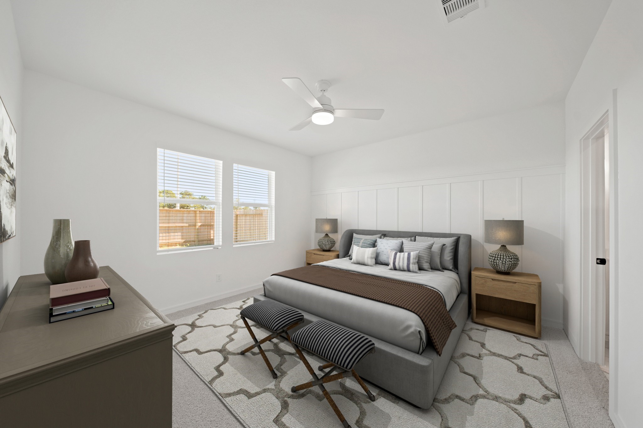 2903 Silver Frst Street Angleton, TX 77515 - Photo 11 of 27 Peaceful primary suite (*Photo not of actual home and used for illustration purposes only.)