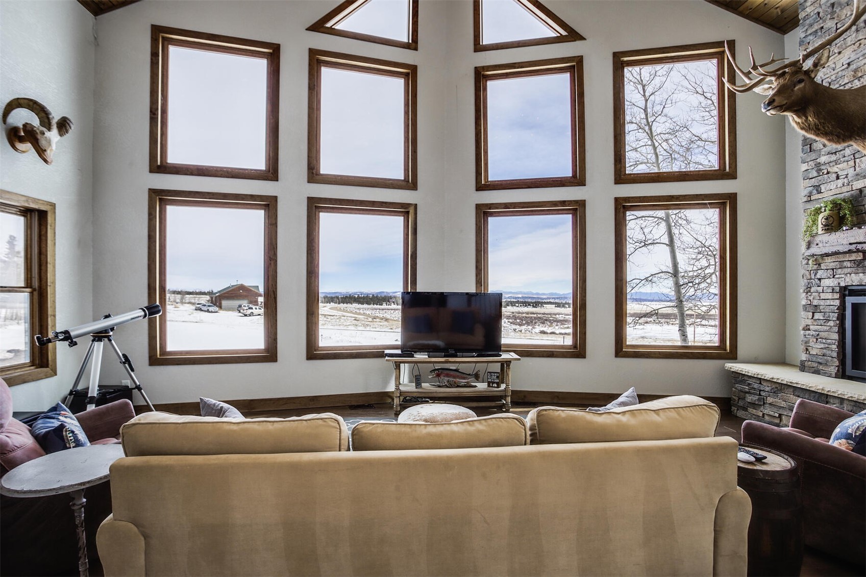 85 Warm Springs Road Fairplay, CO 80440 - Photo 7 of 32 Enjoy the sunshine and views from large windows