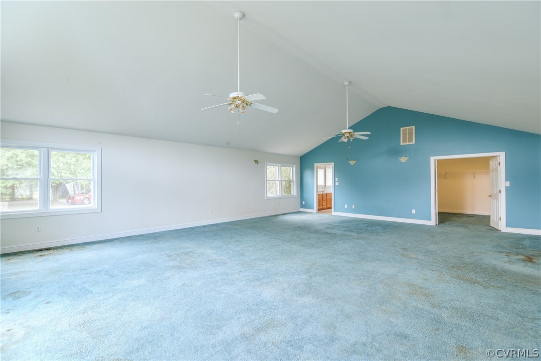 708 Buckner Road Bumpass, VA 23024 - Photo 24 of 40 a view of empty room with windows
