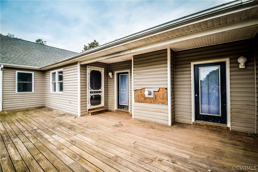 708 Buckner Road Bumpass, VA 23024 - Photo 36 of 40 a view of a house with an outdoor space