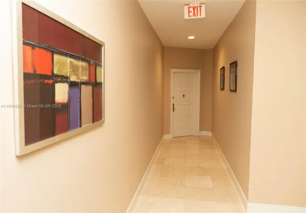 a view of a hallway