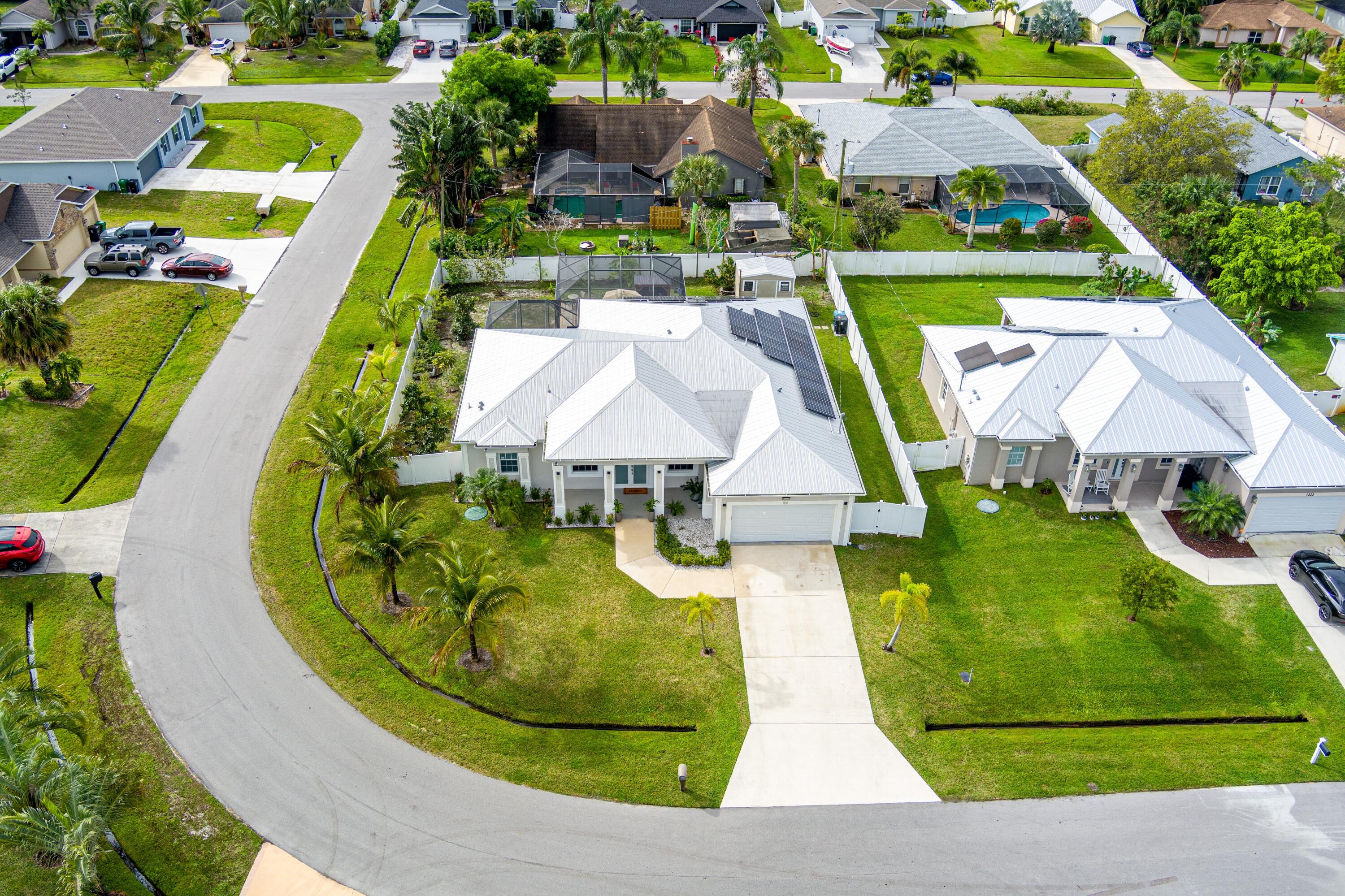 1212 Southwest Herald Road Port St. Lucie, FL 34953 - Photo 4 of 65 Aerial View