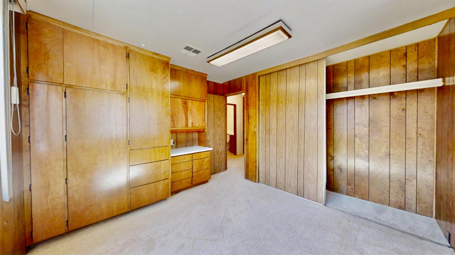 6203 Freedom Lane Citrus Heights, CA 95621 - Photo 34 of 51 Spacious second front bedroom plenty of cabinets, crafting and closet space !