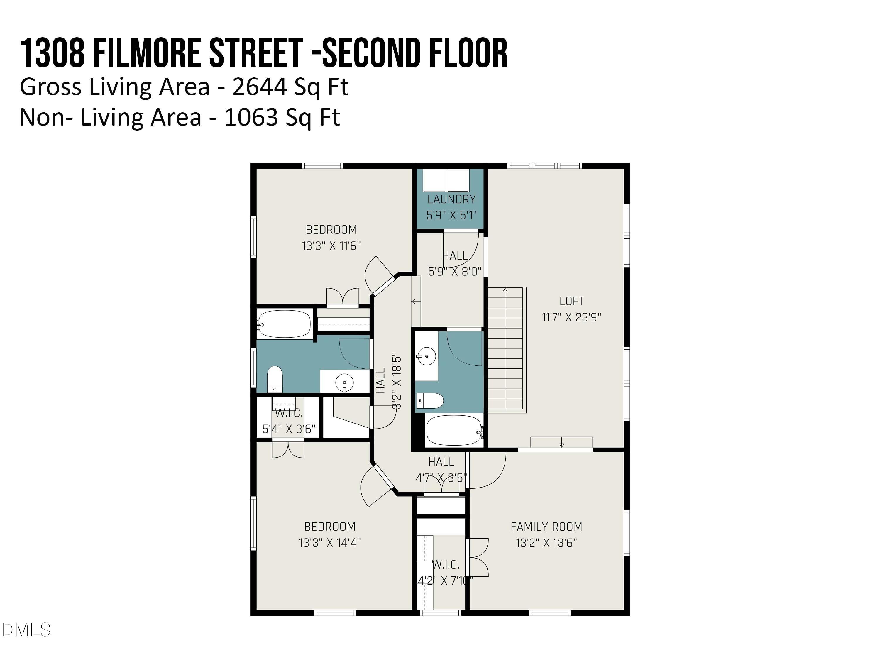 1308 Filmore Street Raleigh, NC 27605 - Photo 49 of 59 1308_filmore_street_-second_floor_548