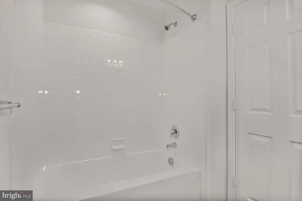 a close up of a bathtub
