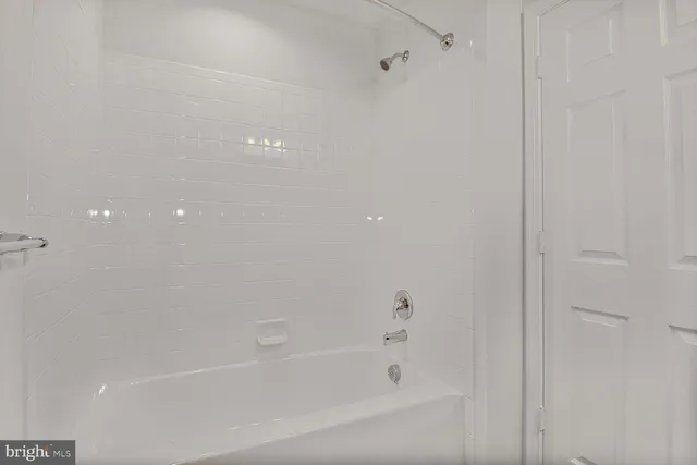 a close up of a bathtub