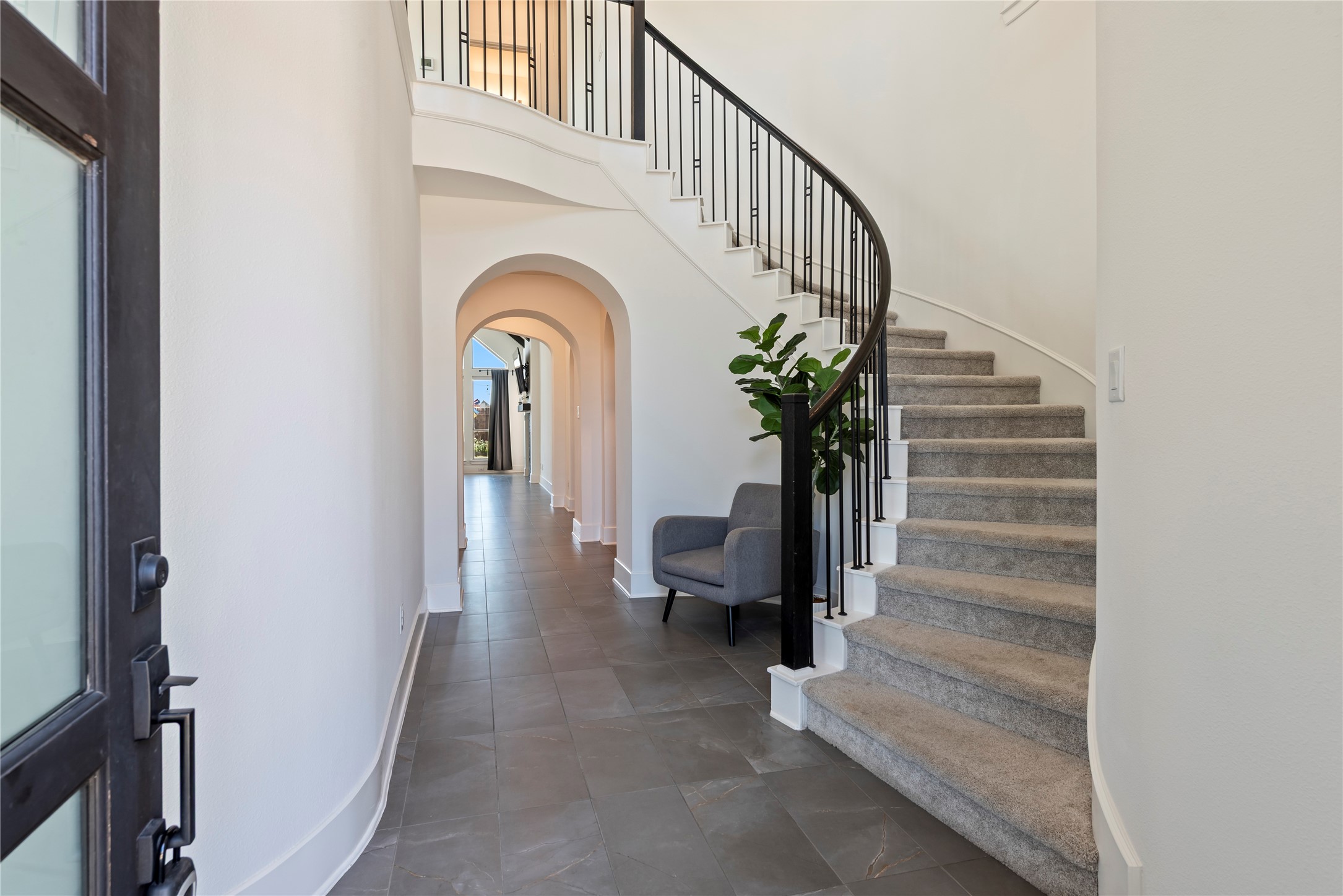 6034 Lake Bridge Lane Manvel, TX 77578 - Photo 5 of 33 a view of entryway with stairs