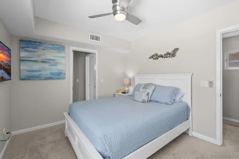 a view of a car parked in front of a house