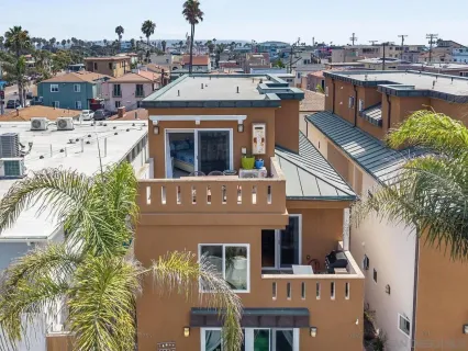 a view of a city in the middle of a city