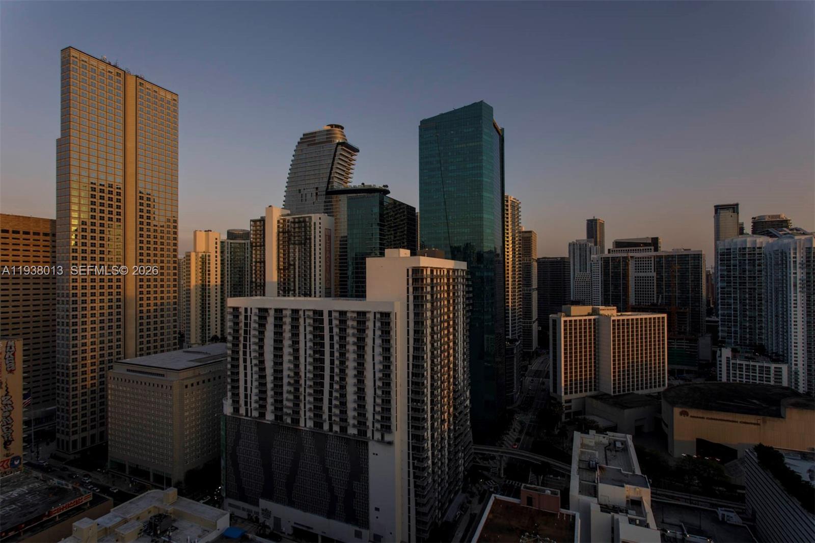 151 Southeast 1st Street, Unit 3103 Miami, FL 33131 - Photo 28 of 51 a view of balcony with furniture