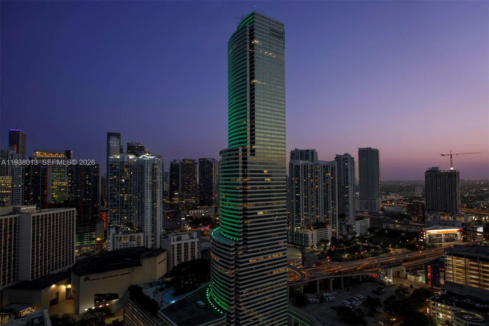 151 Southeast 1st Street, Unit 3103 Miami, FL 33131 - Photo 30 of 51 a city view