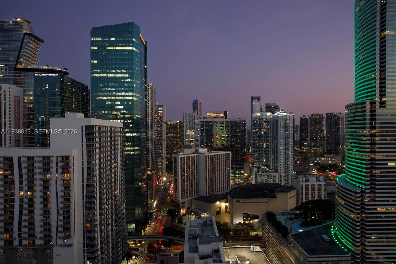 151 Southeast 1st Street, Unit 3103 Miami, FL 33131 - Photo 31 of 51 a city view