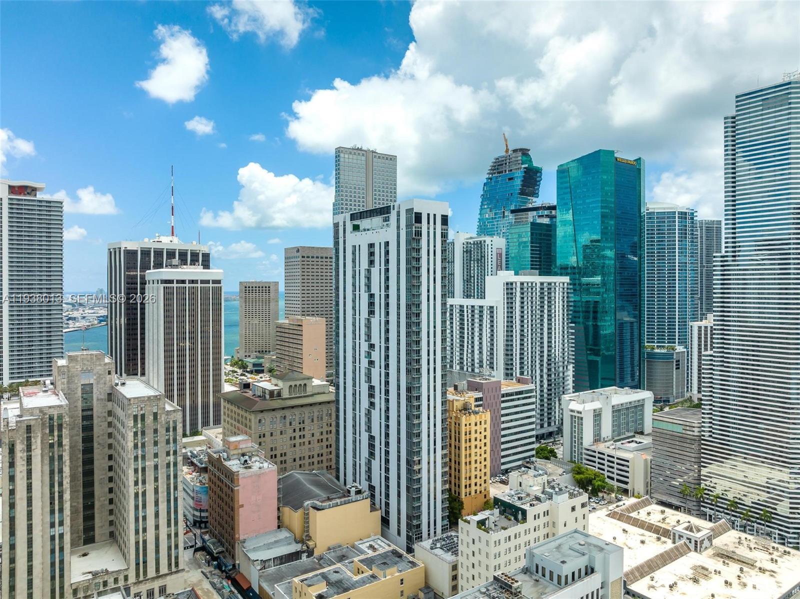 151 Southeast 1st Street, Unit 3103 Miami, FL 33131 - Photo 49 of 51 a view of a balcony with potted plants