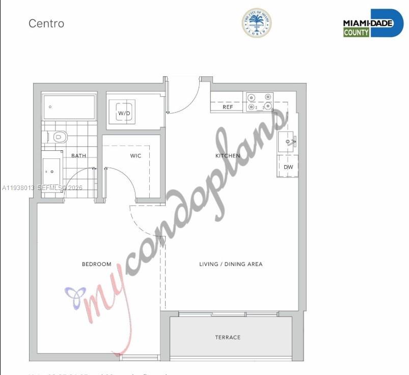 151 Southeast 1st Street, Unit 3103 Miami, FL 33131 - Photo 51 of 51 a picture of a wall