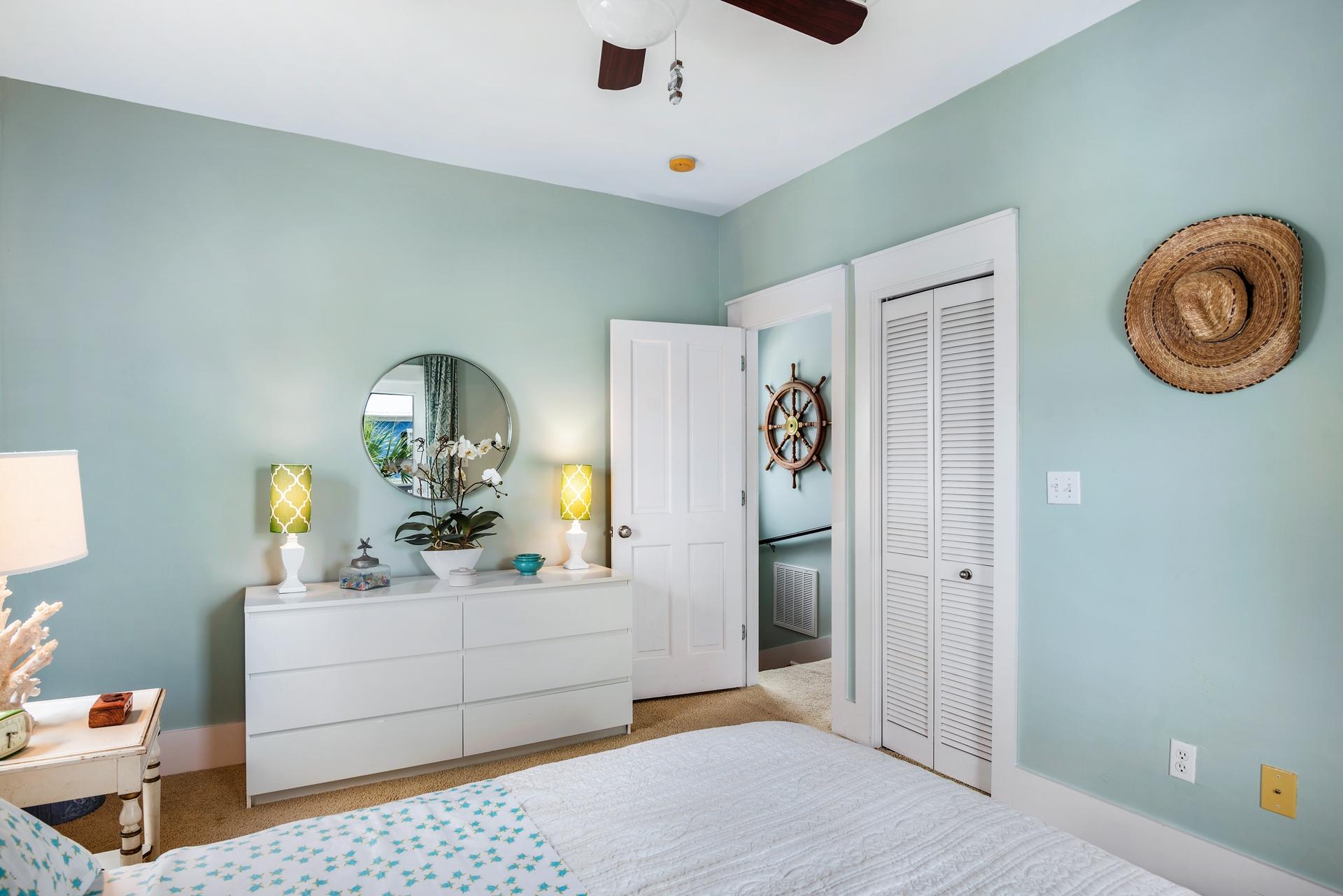 198 Somerset Bridge Road, Unit 155 Santa Rosa Beach, FL 32459 - Photo 18 of 22 a bedroom with a bed and a table in it