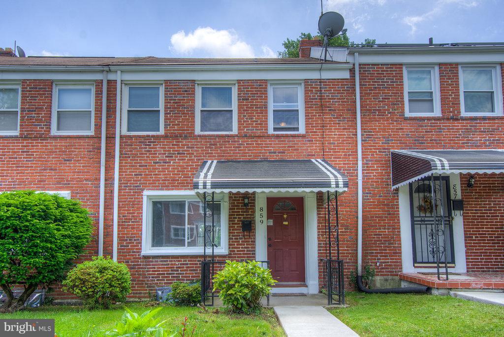 859 Bradhurst Road Baltimore, MD 21212 - Photo 7 of 8 Exterior (Front)