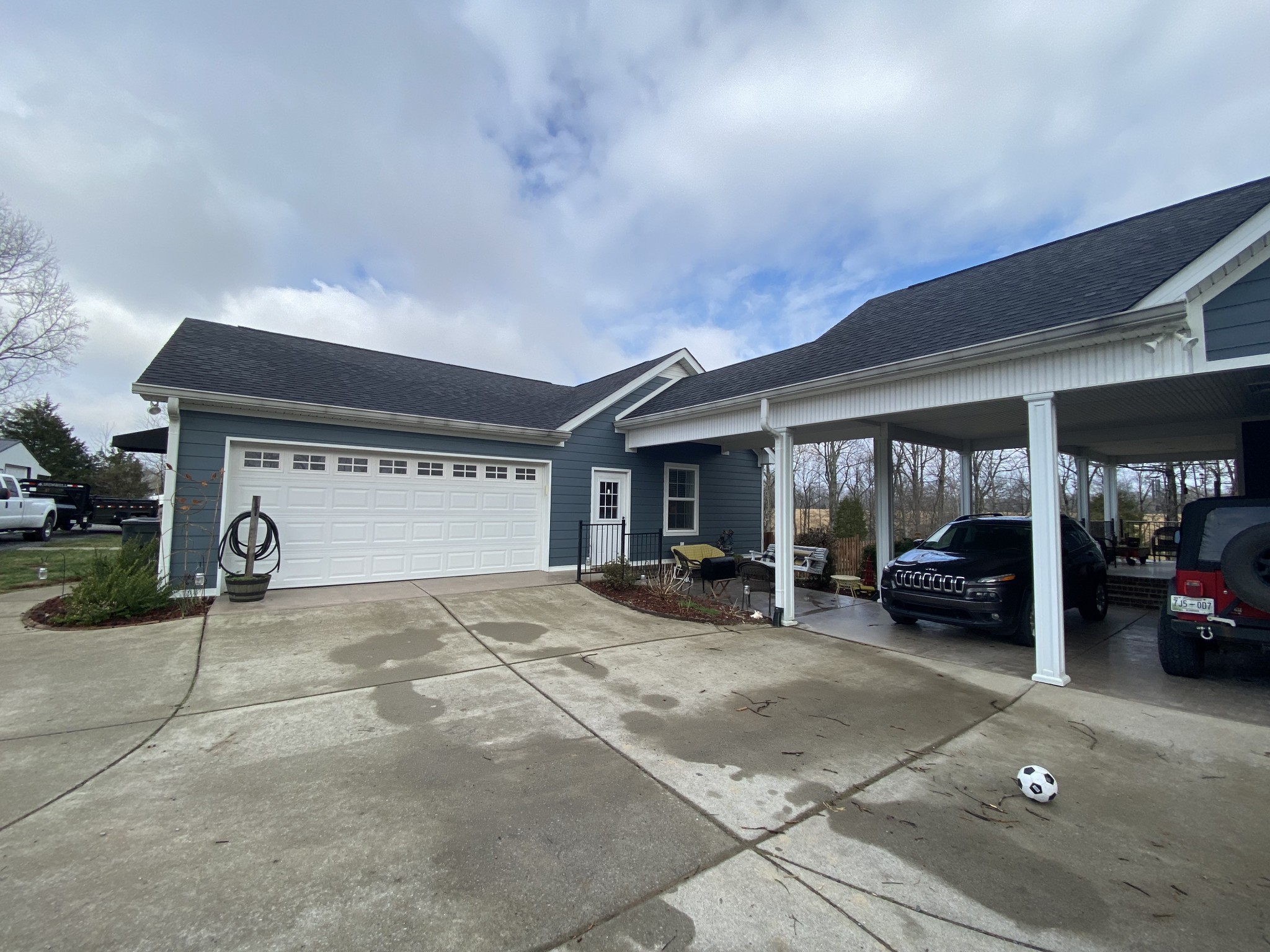445 Moore Link Road Portland, TN 37148 - Photo 20 of 30 a view of a car park in front of house