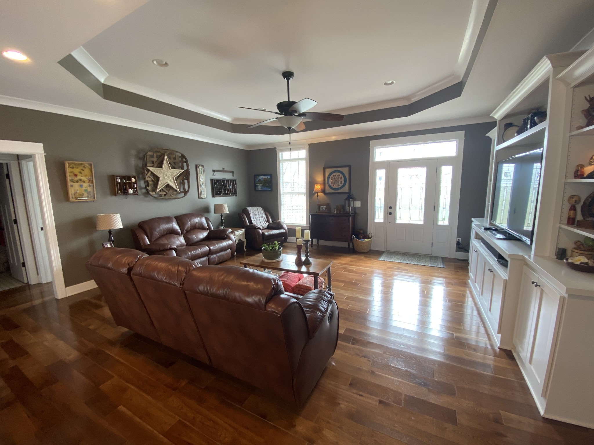 445 Moore Link Road Portland, TN 37148 - Photo 9 of 30 a living room with furniture and a flat screen tv