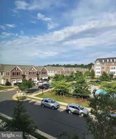 a view of a lake with a big yard