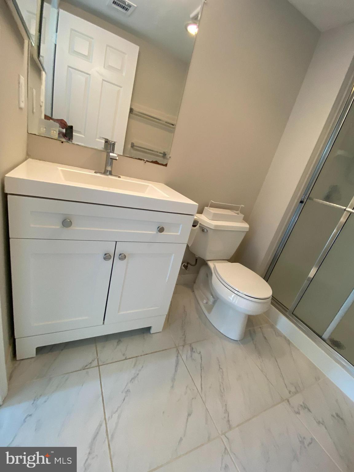 2903 Fallstaff Road, Unit 302 Baltimore, MD 21209 - Photo 17 of 23 Updated Master Bathroom
