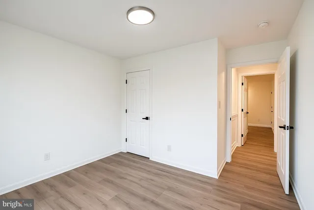 wooden floor in an empty room