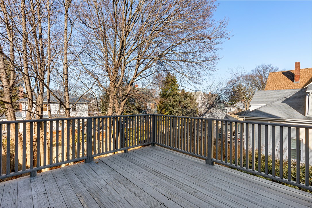73 Strathmore Road Cranston, RI 02905 - Photo 32 of 49 2nd story deck