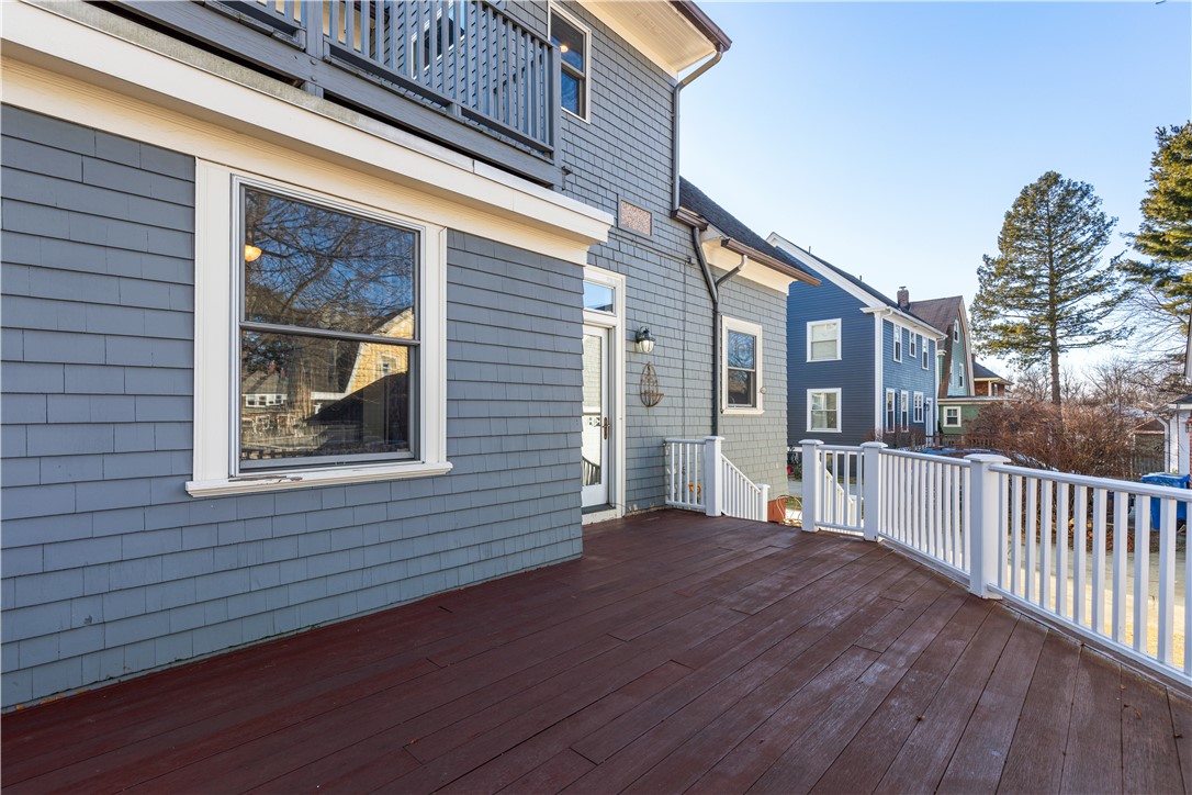 73 Strathmore Road Cranston, RI 02905 - Photo 42 of 49 First Floor Deck