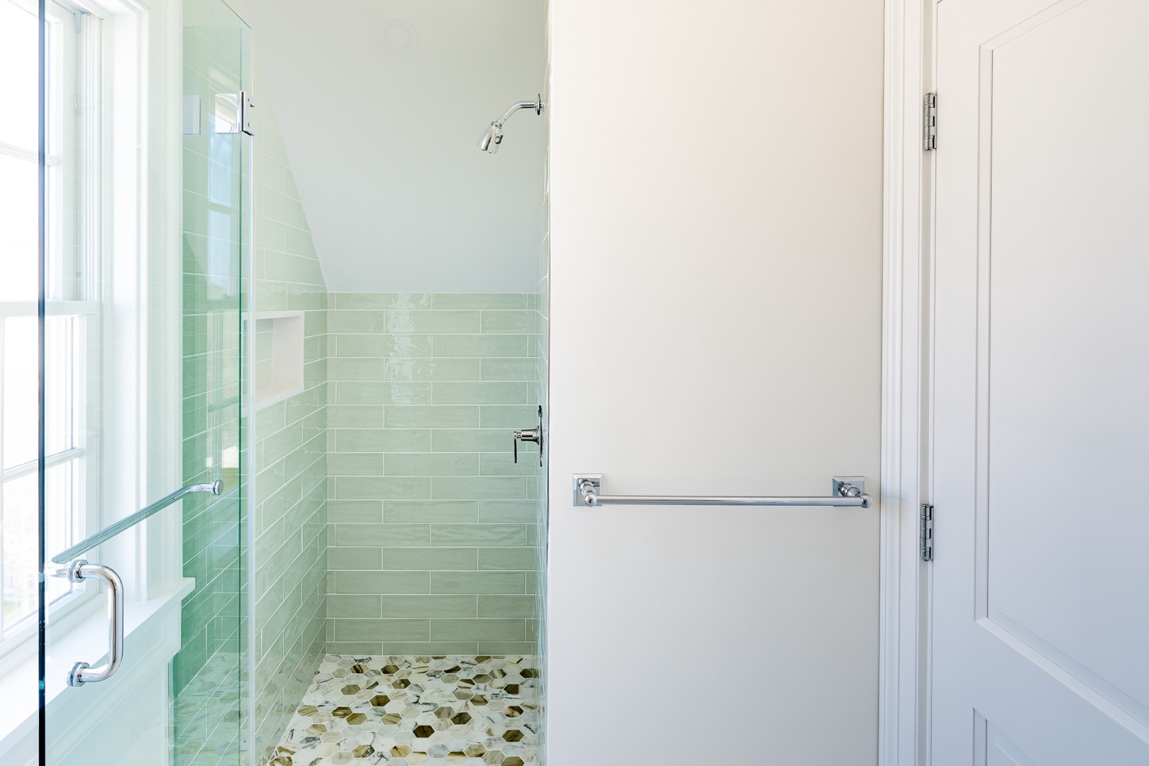 3 Westerwick Drive Nantucket, MA 02554 - Photo 40 of 49 a bathroom with a shower and a sink