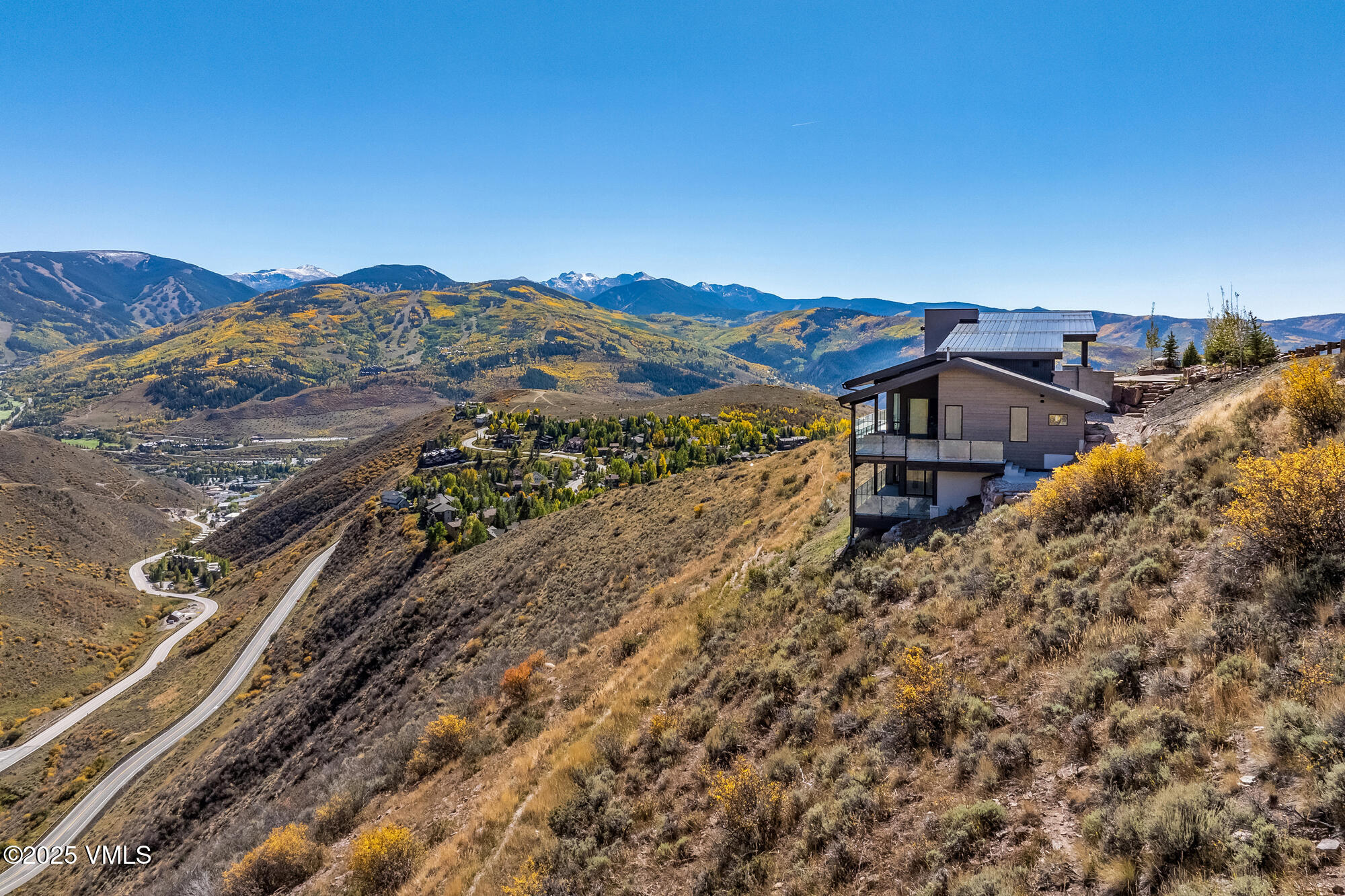 5091 Wildridge Road East Avon, CO 81620 - Photo 60 of 68 Fall aerial 7