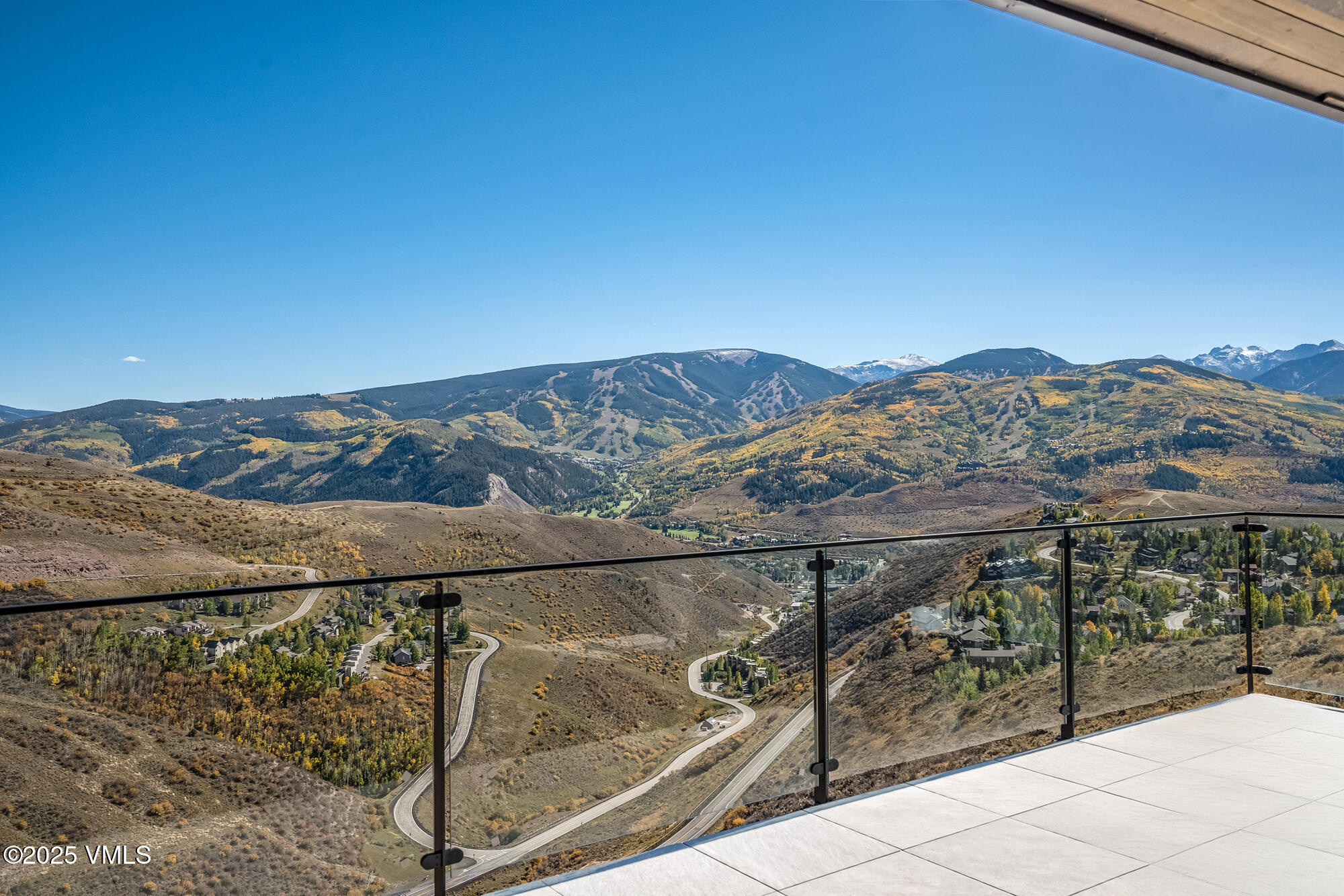 5091 Wildridge Road East Avon, CO 81620 - Photo 6 of 68 5091 Wildridge Rd_Top deck fall view