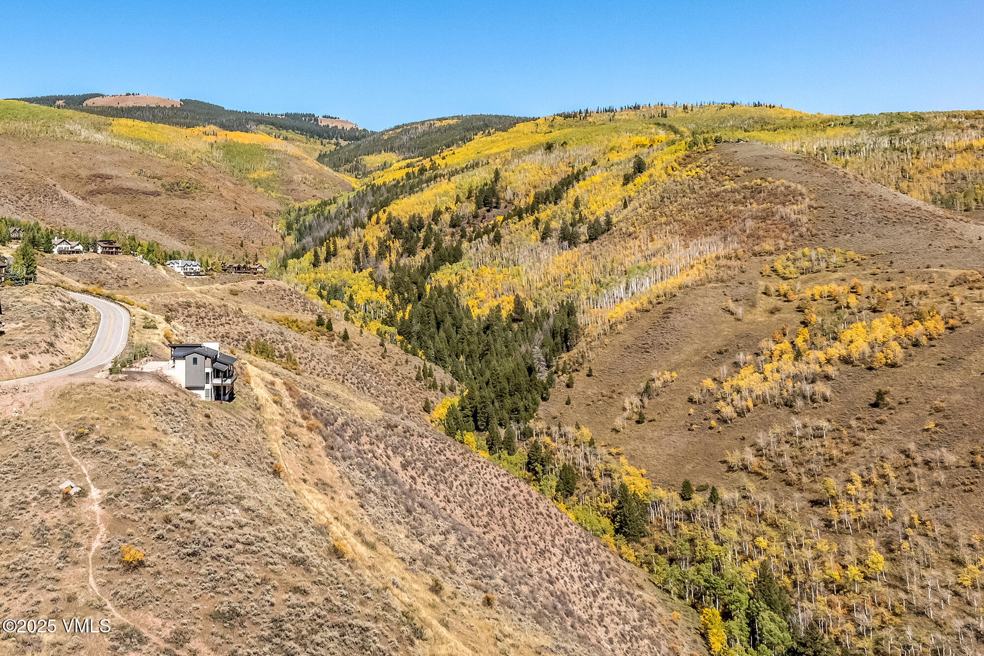 5091 Wildridge Road East Avon, CO 81620 - Photo 62 of 68 Fall aerial 4