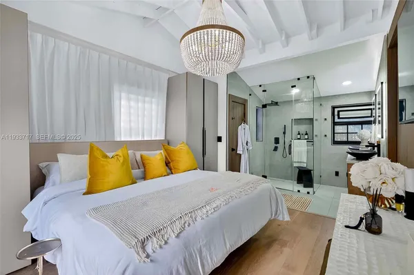 a outdoor view with a sitting space