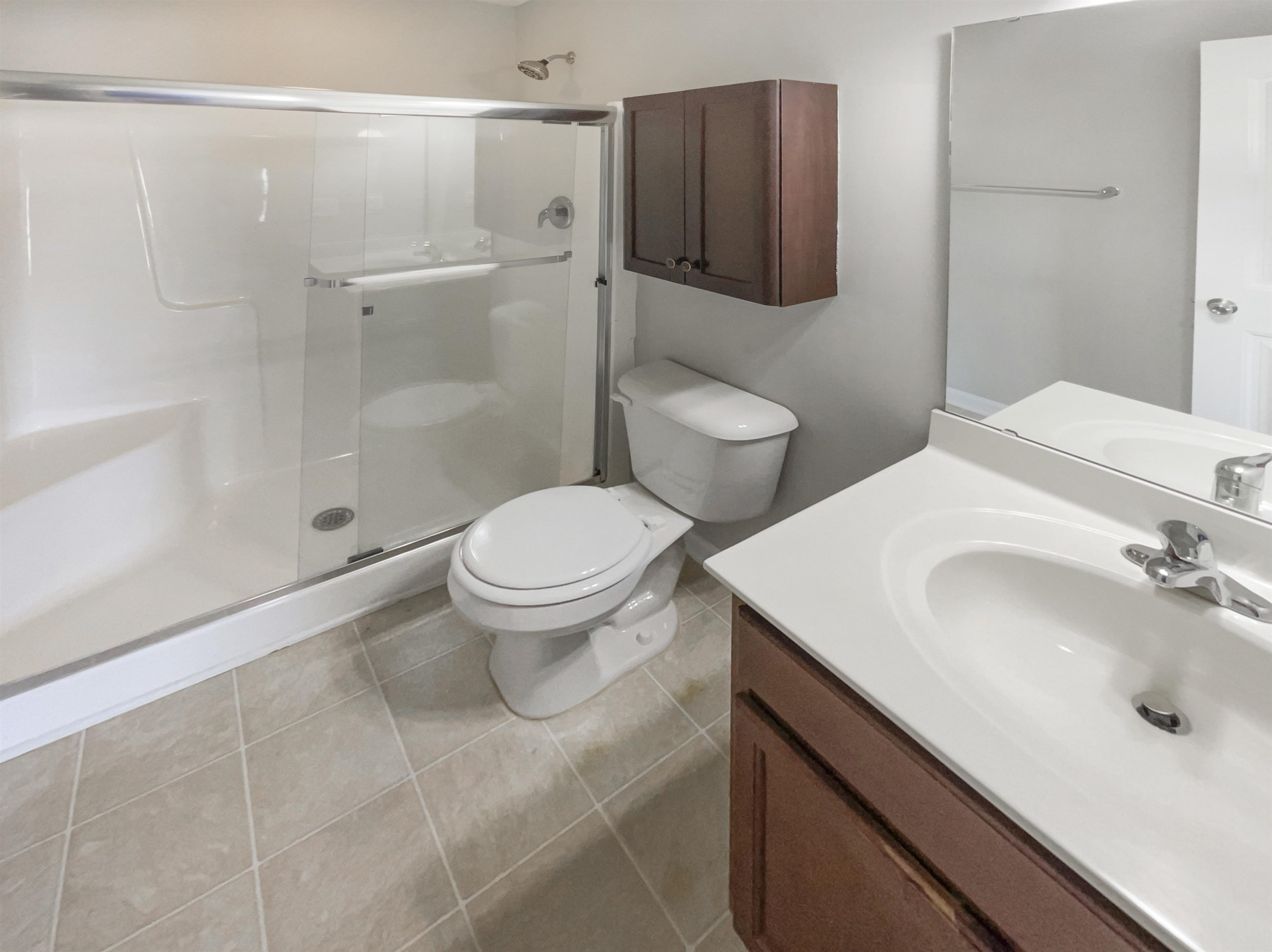 4445 Iyar Way Wake Forest, NC 27587 - Photo 13 of 17 a bathroom with a sink toilet and shower