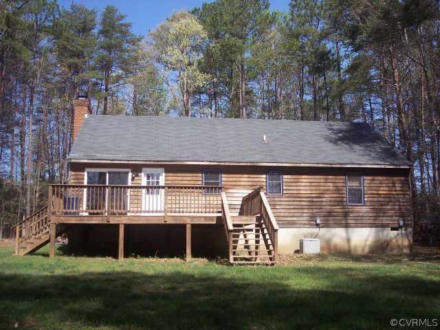 16150 Hopeful Church Road Bumpass, VA 23024 - Photo 7 of 10 front view of house with a yard