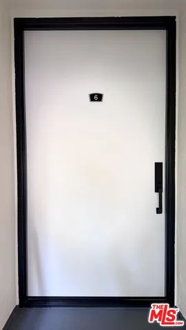 a view of a small space