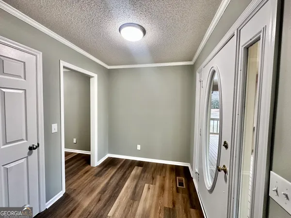 wooden floor in a gallery