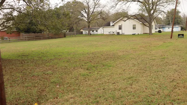 a view of large white and green space