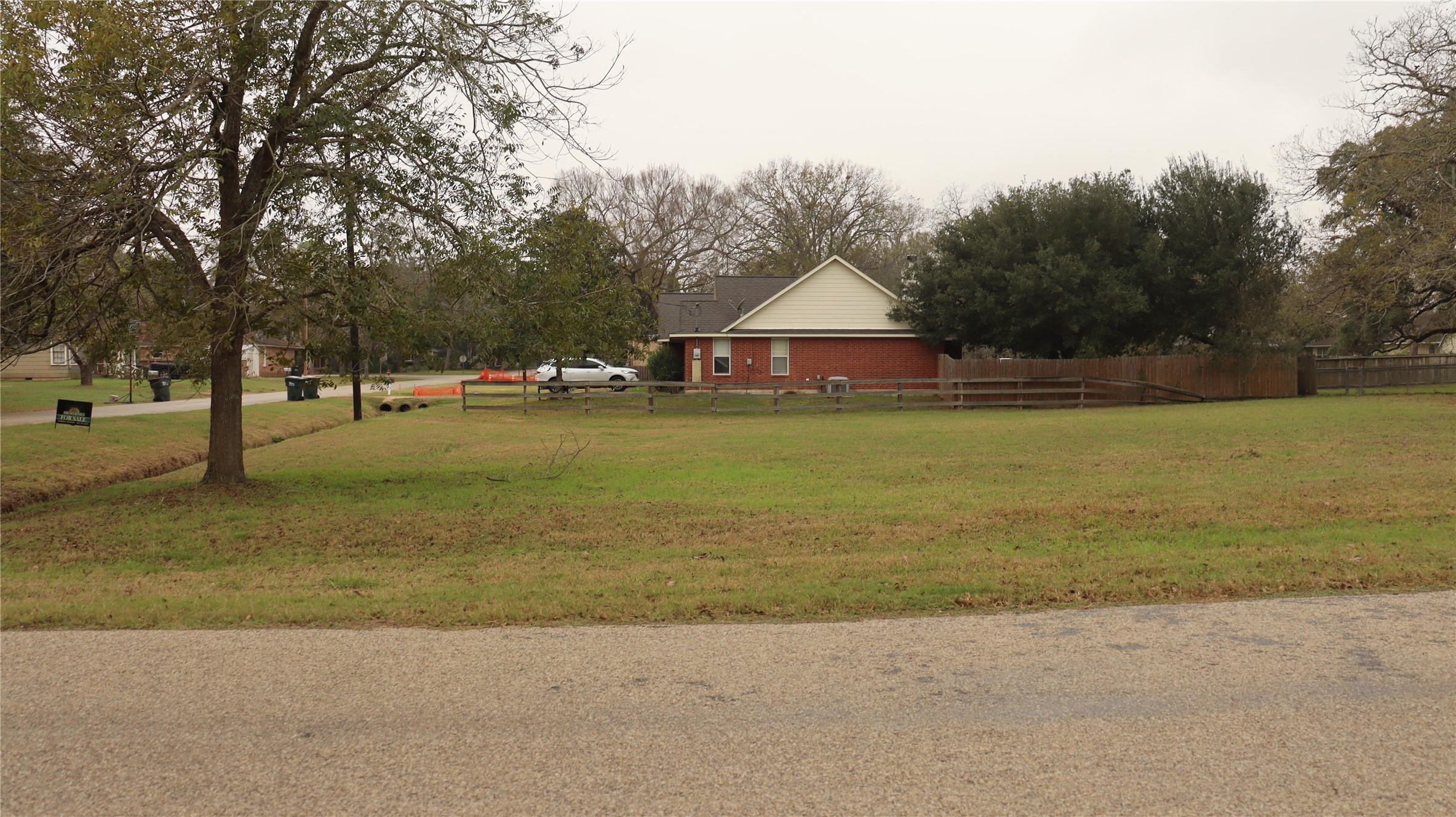 Tbd Charter Street Columbus, TX 78934 - Photo 4 of 7 a view of a house with a yard and tree s