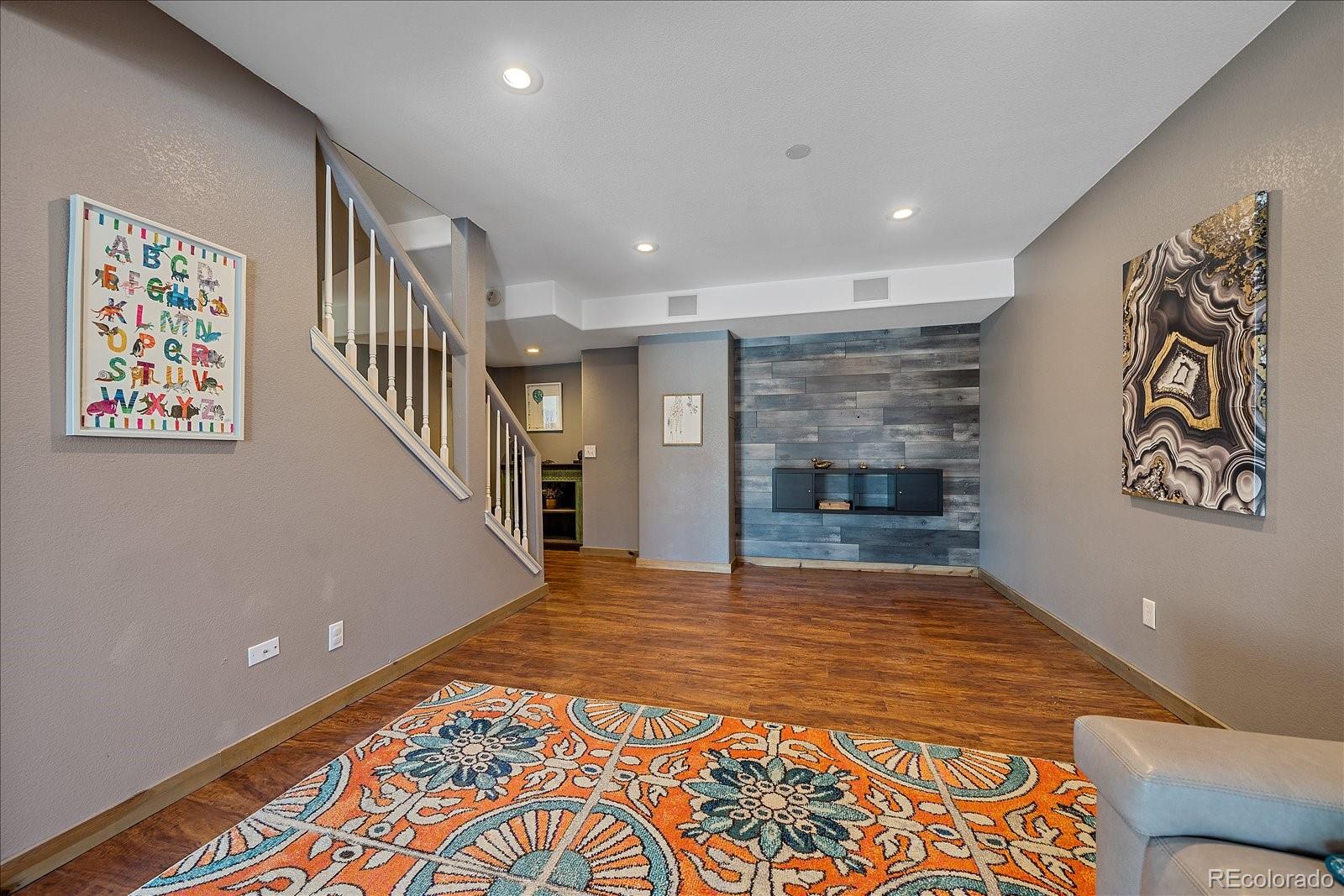 722 Calgary Way Golden, CO 80401 - Photo 34 of 50 a view of an empty room with window and fire place