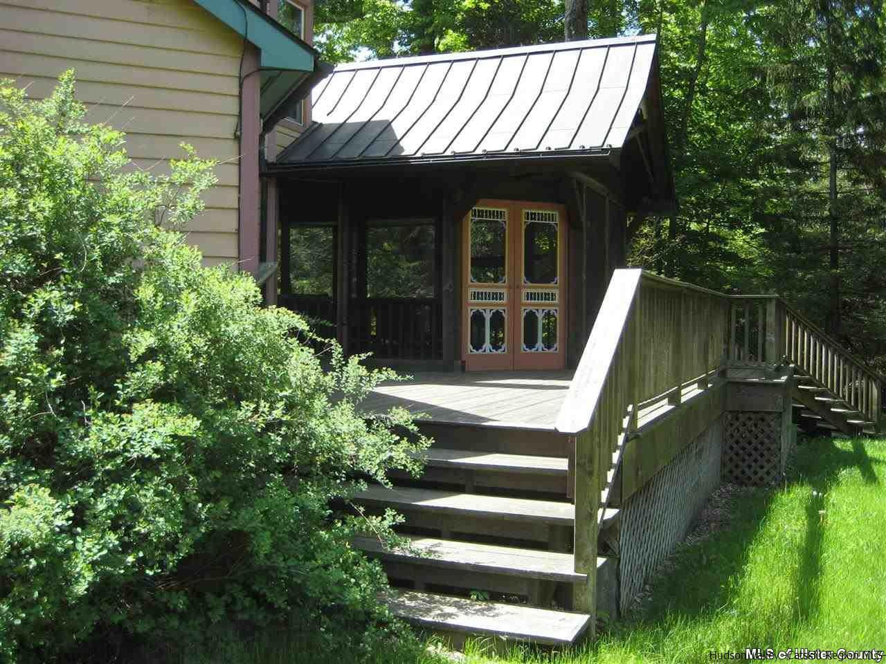 17 Cross Patch Road Woodstock, NY 12495 - Photo 28 of 35 a view of a house with a sink and garden