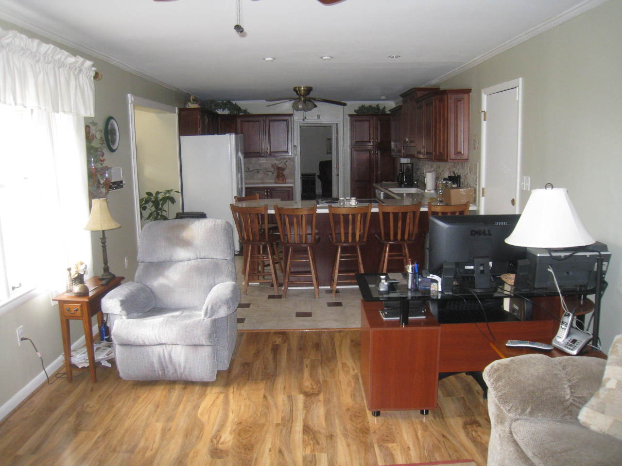 2617 Sharmar Road Roanoke, VA 24018 - Photo 17 of 36 Family Room to Kitchen
