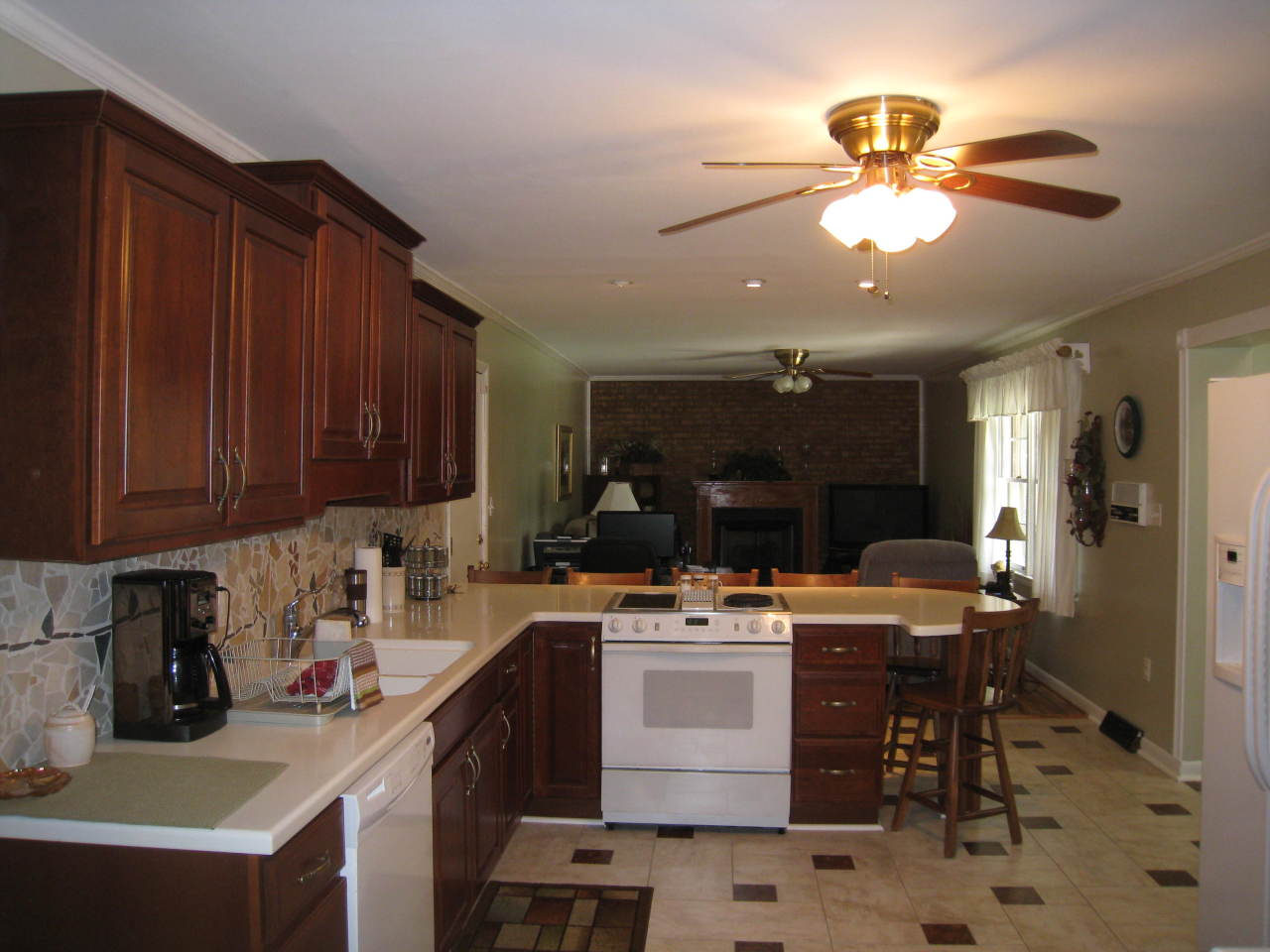 2617 Sharmar Road Roanoke, VA 24018 - Photo 3 of 36 Kitchen to Family Room
