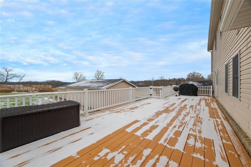 1219 Prospect Road Prospect, PA 16052 - Photo 32 of 44 Huge deck for grilling, outdoor enjoyment!