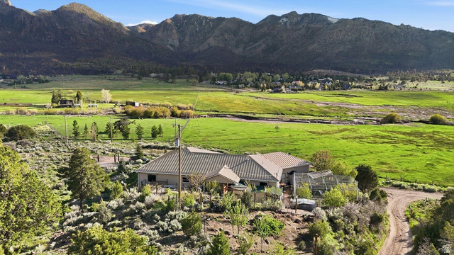 1001 Pine Valley Road Pine Valley, UT 84781 - Photo 3 of 49 Aerial view of sparsely populated area with mountains and agricultural land