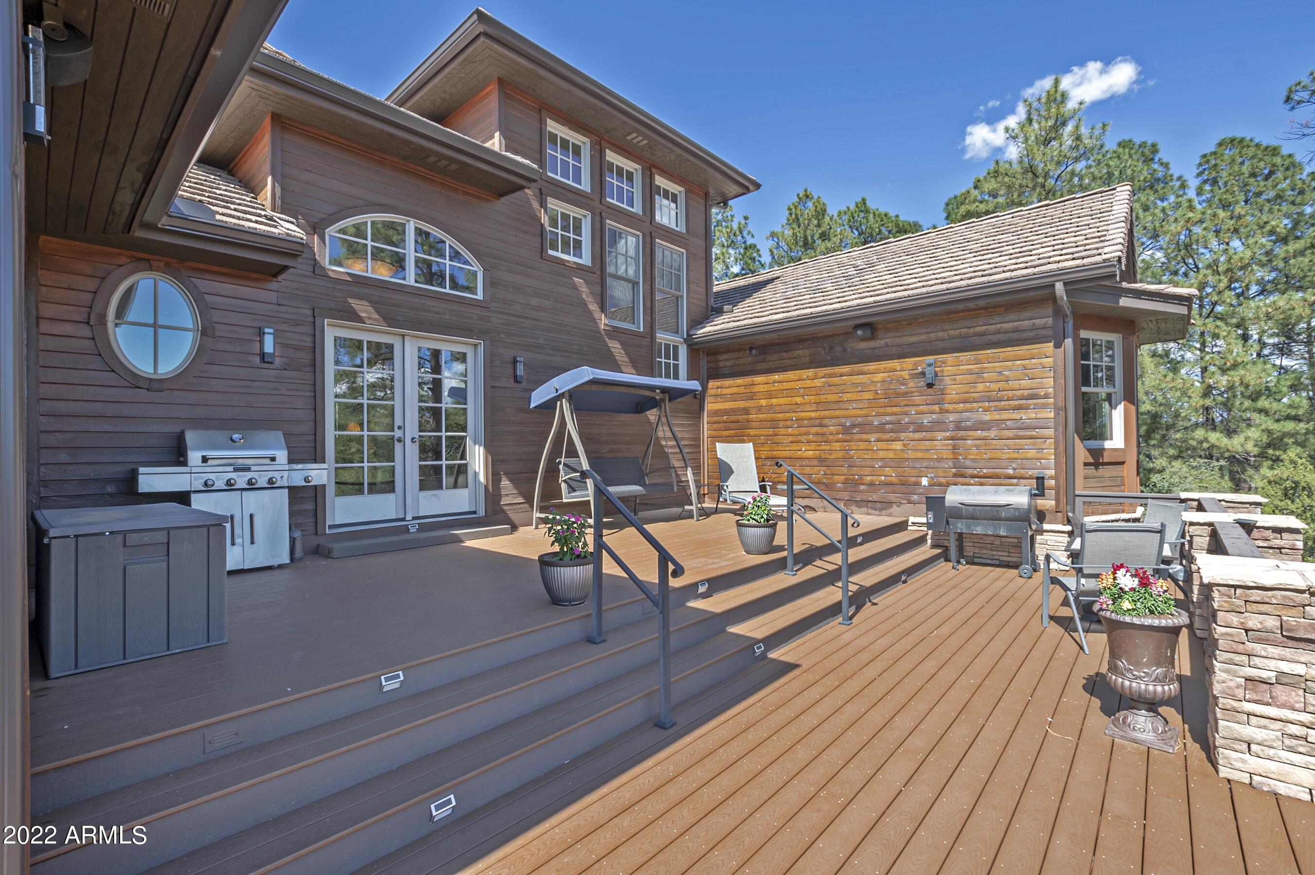 2800 East Rim Club Drive Payson, AZ 85541 - Photo 29 of 101 Spacious Deck