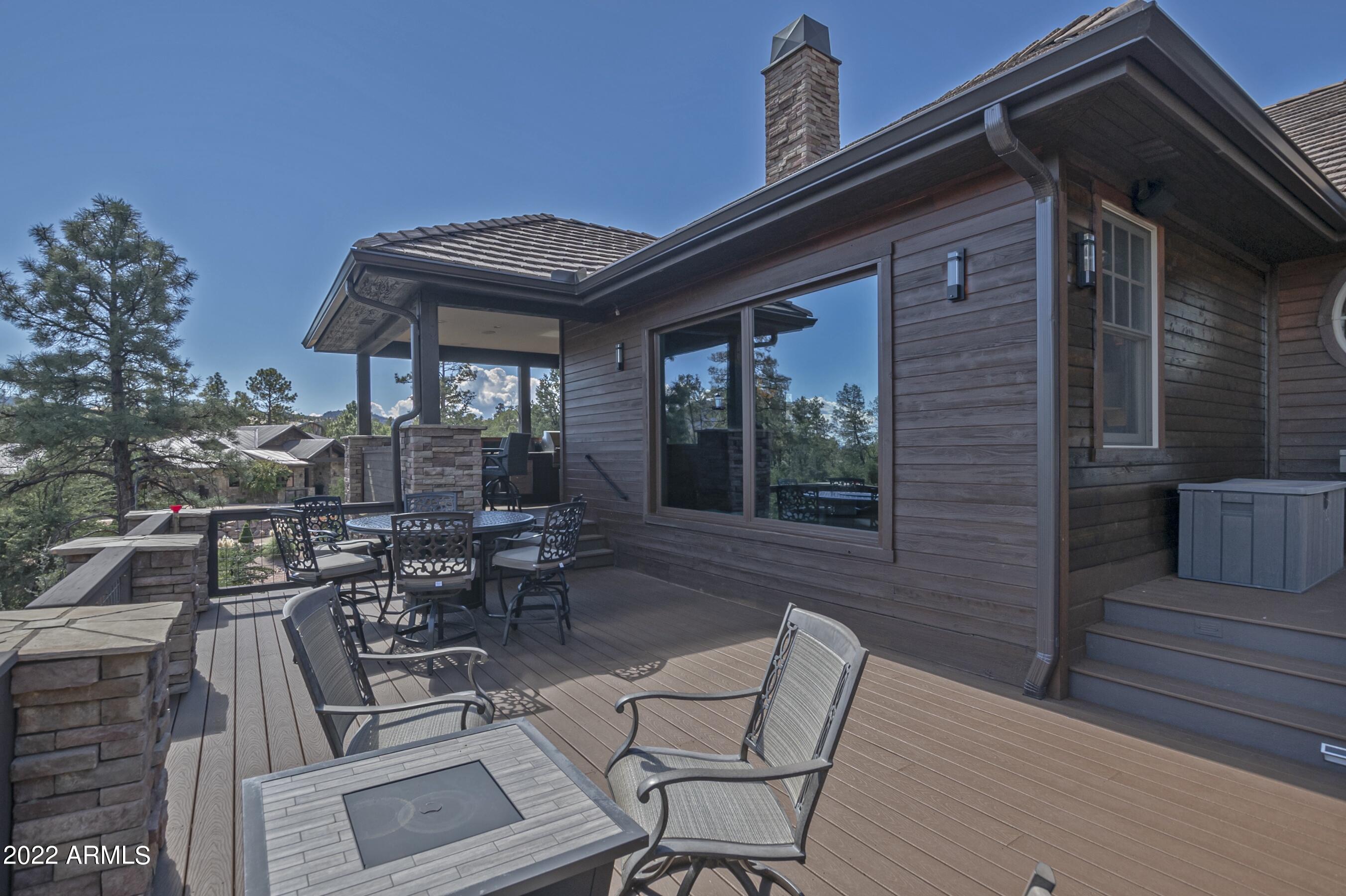 2800 East Rim Club Drive Payson, AZ 85541 - Photo 82 of 101 Covered & Uncovered outdoor deck