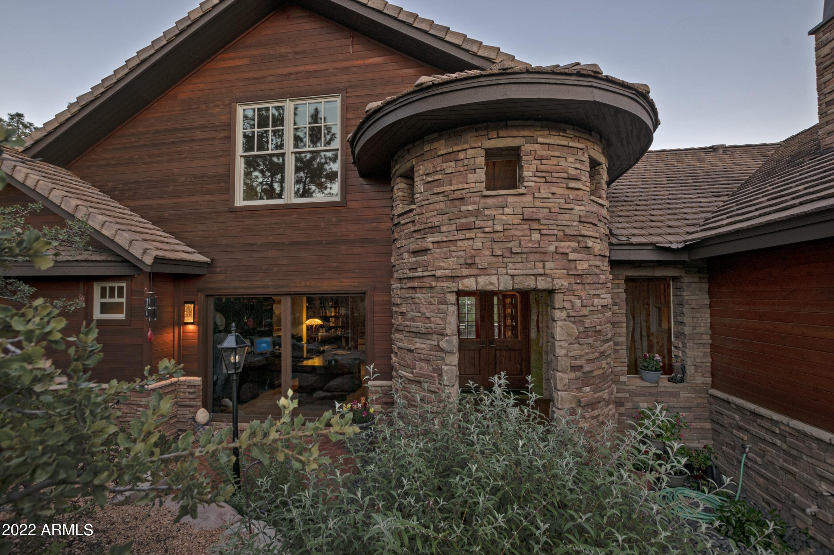 2800 East Rim Club Drive Payson, AZ 85541 - Photo 93 of 101 Dusk view of entrance