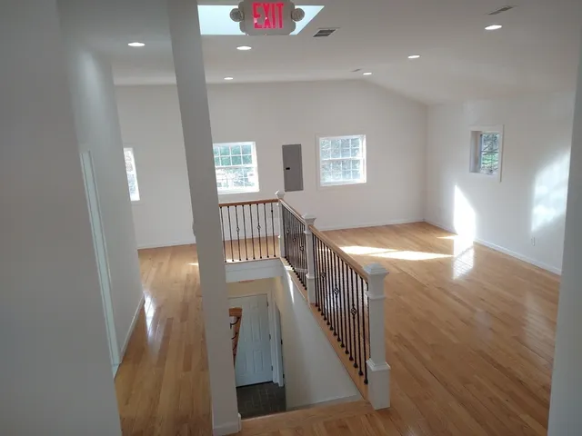 a view of a hallway