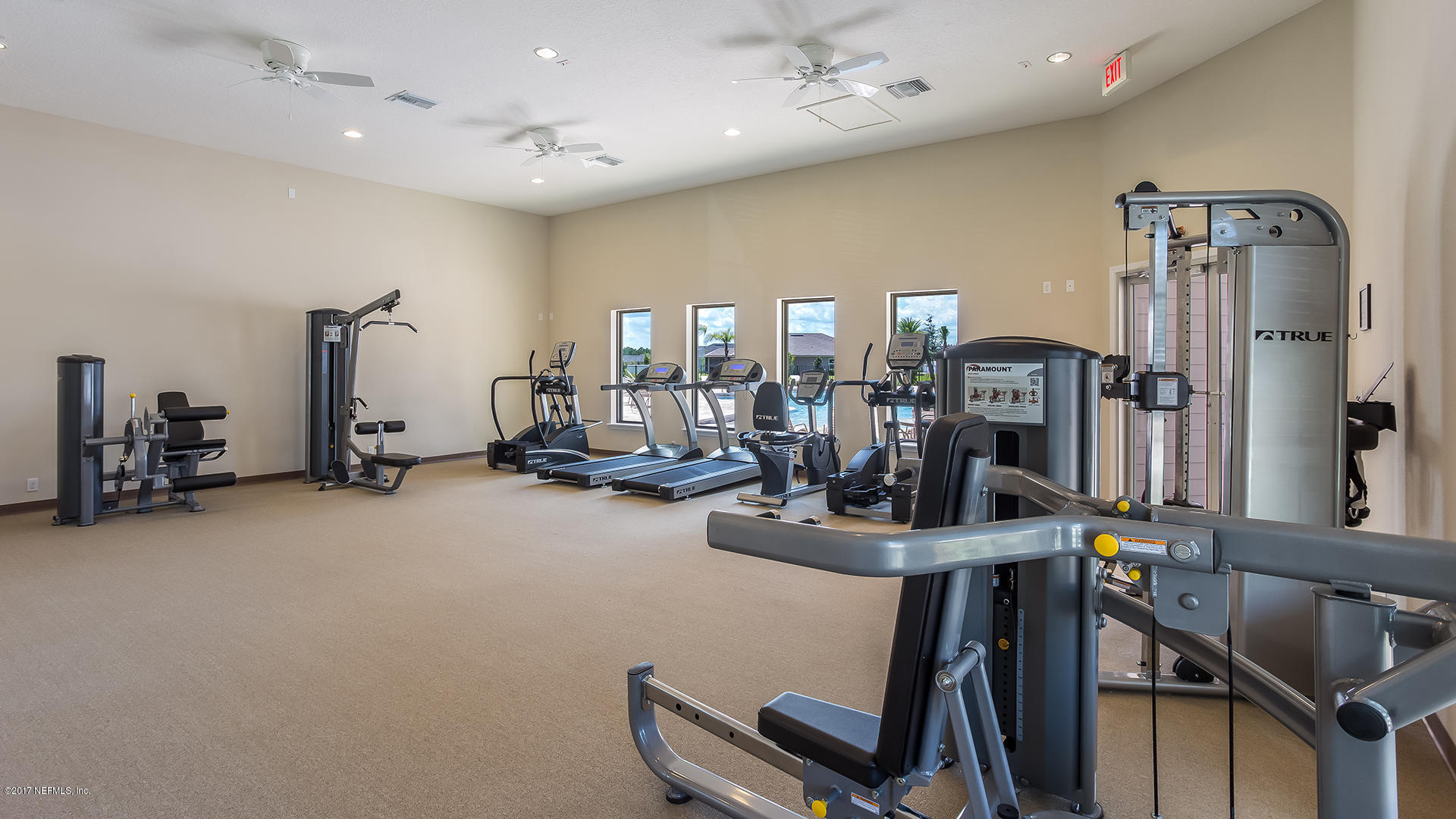 272 Deer Crossing Road St. Augustine, FL 32086 - Photo 11 of 15 a view of a room with gym equipment